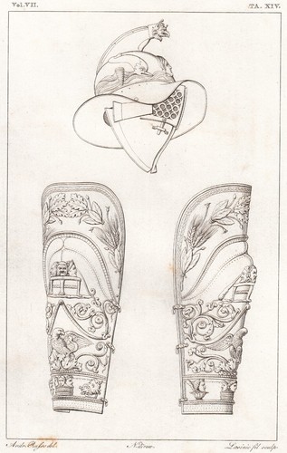 Antica stampa del - del, 1800