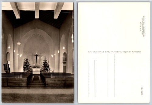 Rppc berlin chiesa zum - rppc,