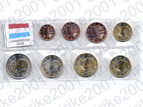 New euro lussemburgo 2026 - new, !!!