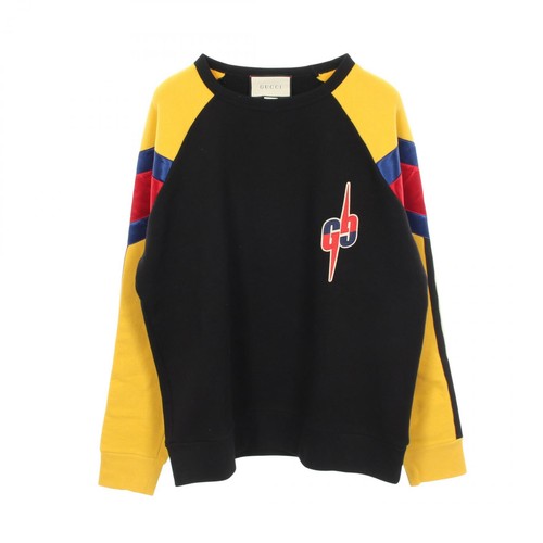 Gucci logo patch felpa - gucci,