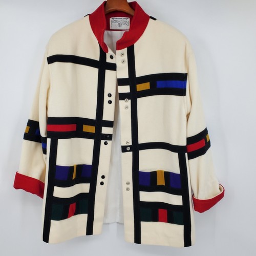Giacca lana stile - , mondrian
