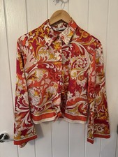 Blusa Zara retrò stravagante