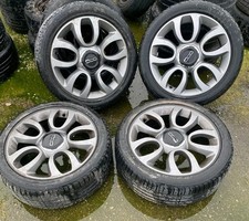 SET 4 CERCHI IN LEGA E GOMME ORIGINALE FIAT 500L. Chiedi Info E Disponibilità 