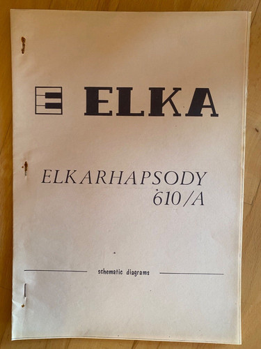 Elka rhapsody 610 carta - elka,