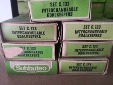 Subbuteo C133 INTERCHANGEABLE GOALKEEPERS - portieri intercambiabili