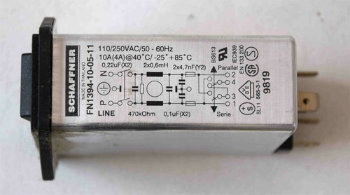 Filtre secteur 110v 250v - -,