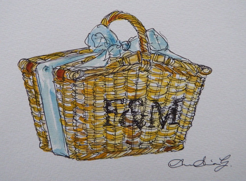 Quadro acquerello fortnum - acquerello,