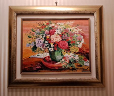 OLIO SU TELA DI ATHOS FACCINCANI 40 X 50 CON CERTIFICATO DI AUTENTICITÀ