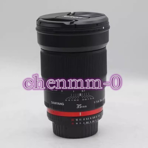 1pz usato samyang 35mm 4 - samyang, f1.4