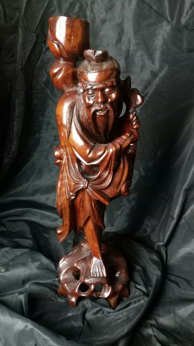 Scultura legno cinese - cinese,