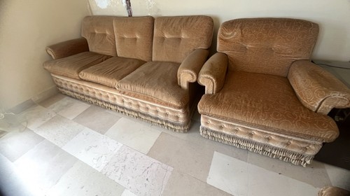 Set salotto vintage anni 70 - salotto,