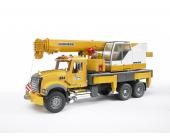 BRUDER - Camion MACK con gru LIEBHERR - 1/16 - BRU2818