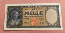 BANCONOTA 1000 LIRE ORNATA DI