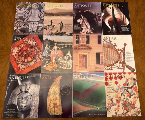The magazine antiques - the,
