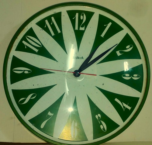 Orologio parete metallo - parete, in