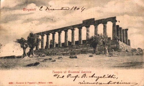 Agrigento girgenti tempio - agrigento, di