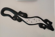 JECKO ETNICO PORTACHIAVI NERO E BIANCO  60 cm