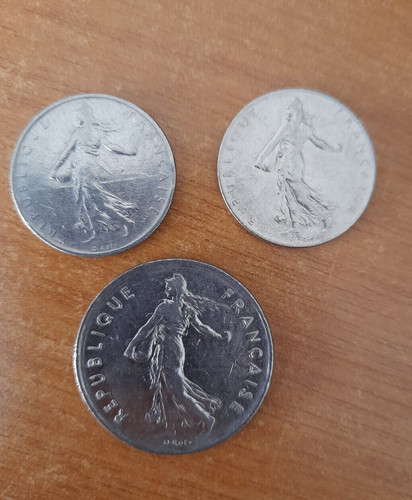 Lotto monete francesi francs - monete,