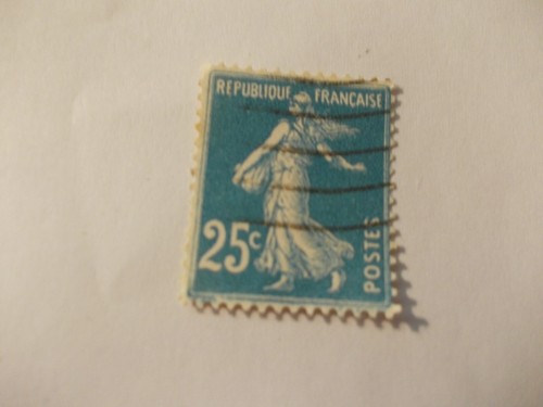 Francobollo serie francia - serie, 25