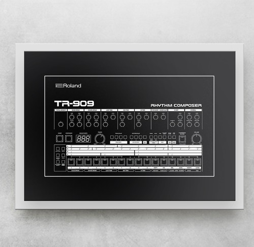 Roland 909 drum - roland,