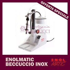 ENOLMATIC® OLIO INOX: IMBOTTIGLIATRICE CON BECCUCCIO ACCIAIO INOX PER OLIO