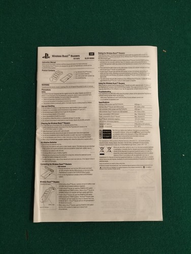 Buzz ps2 controller - controller, usb