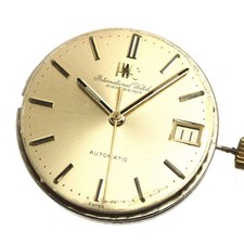 Orologio IWC Schaffhausen uomo quadrante oro data automatica 28mm senza scatola/accessori