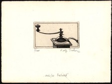 Escher, außer Betrieb. [19]72. Signierte Original-Radierung.