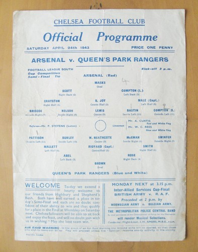 Semifinale cup 1943 - semifinale,