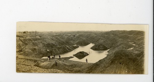 Foto epoca lake dam miglio - foto, d'epoca