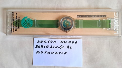 Swatch automatico earth summit - earth,