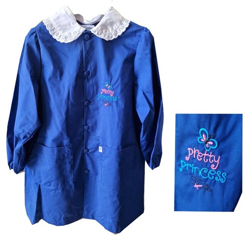 Grembiule scuola blu - , bimba