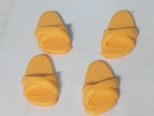 Playmobil sandalias - x4,