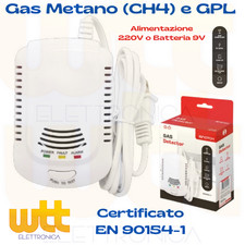Rilevatore di Gas GPL Metano 2