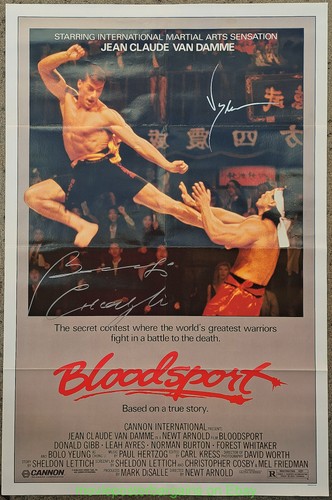 Poster film bloodsport jsa - bloodsport,