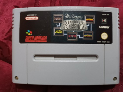 Gioco super nintendo williams - nintendo,