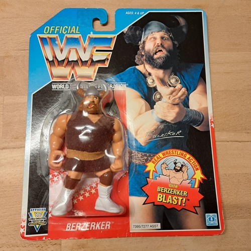 Wwf hasbro moc wrestling figur - hasbro,