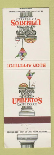 Copertina matchbook - copertina,