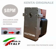 MOTORE MOTORIDUTTORE STUFA PELLET KENTA 5RPM K9117169 K9117155 K9117153 MELLOR K