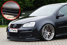 Spoiler spada spoiler anteriore labbro VW Golf 5 GTI ED30 con ABE nero lucido