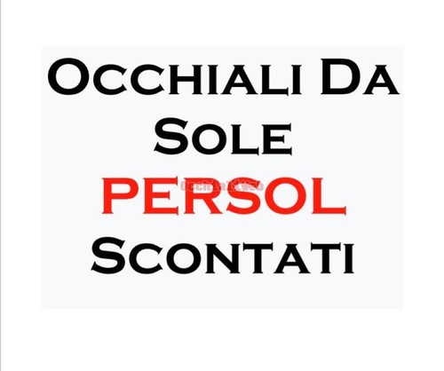 Occhiali sole persol su - sole,