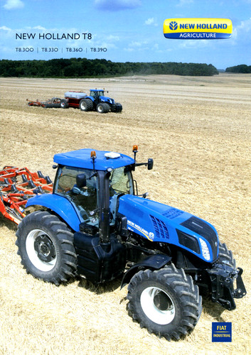 New holland t8 - new,