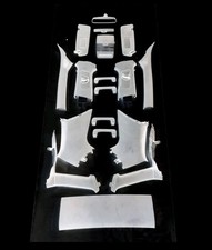 KIT MONTANTE RIVESTIMENTO TETTO INTERNO AUDI A3 S3 8P SPORTBACK RICAMBI GRIGIO CHIARO 2003-13