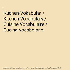 Küchen vokabular kitchen - küchen-vokabular,