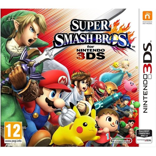 Jeu 3ds super smash bros - jeu,