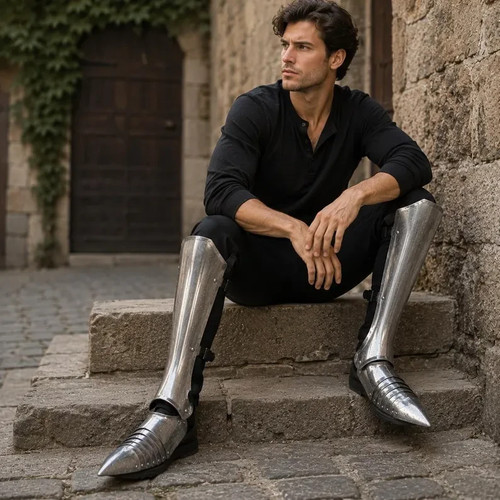 Sabatons greaves medievali - sabatons,