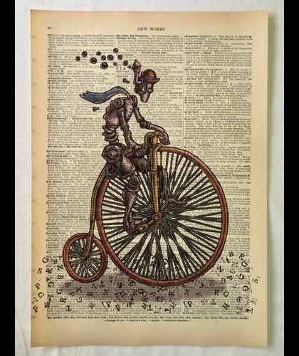 Emek pagina dizionario vintage