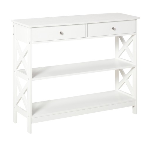 Tavolo consolle con cassetti - 2,