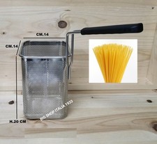 OFFERTA CESTELLO BOLLIPASTA 14x14xH.20 CUOCI PASTA BOLLITORE FRIGGITRICE 7 2025