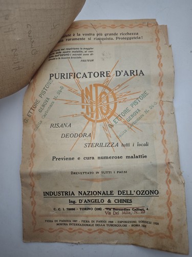 Raro depliant pubblicitario - depliant,